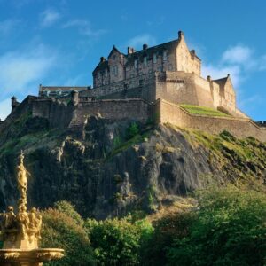 CASTELL D'EDIMBURG a Escòcia